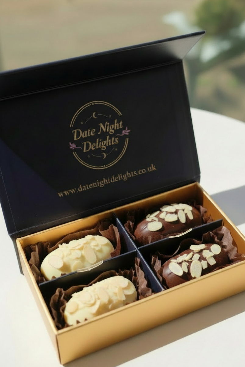 Date Night Delights Box - Minimal Almond Flakes