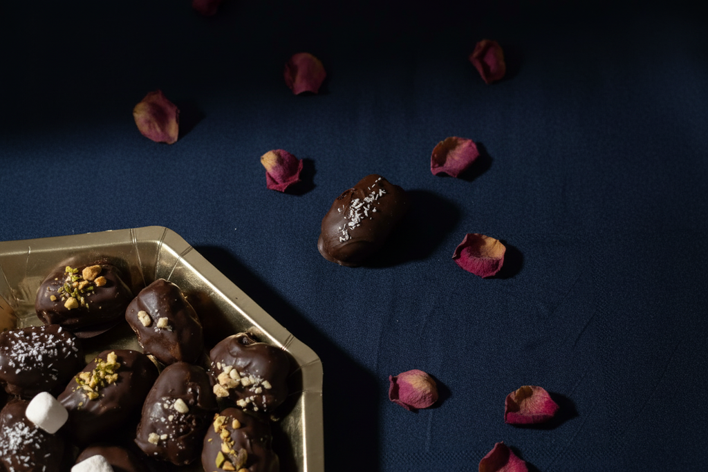 Double chocolate dates