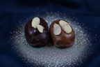 Two almond dates - navy theme