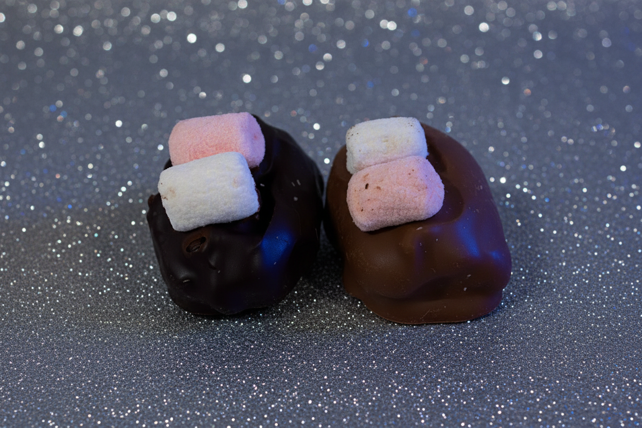 Two chocolate dates